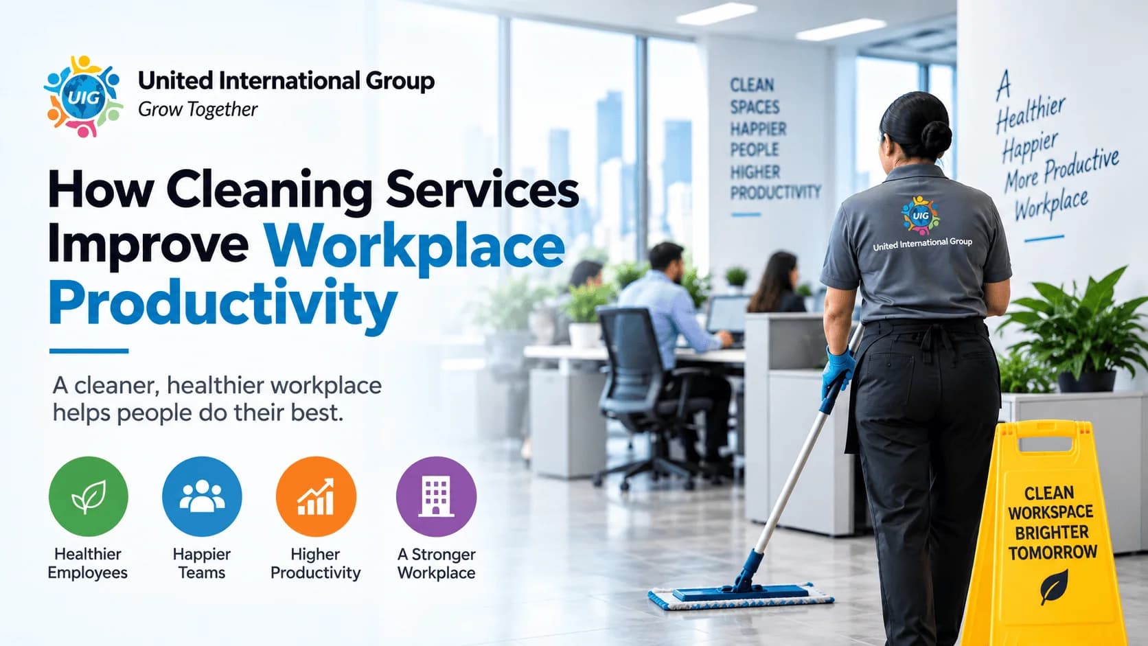 How Cleaning Services Improve Workplace Productivity