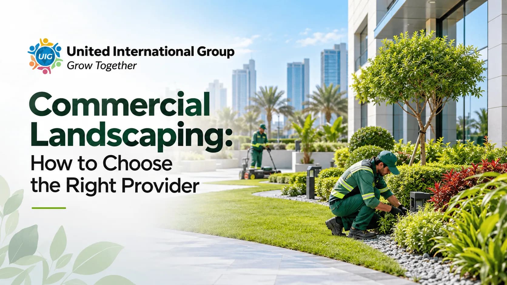 Commercial Landscaping: How to Choose the Right Provider